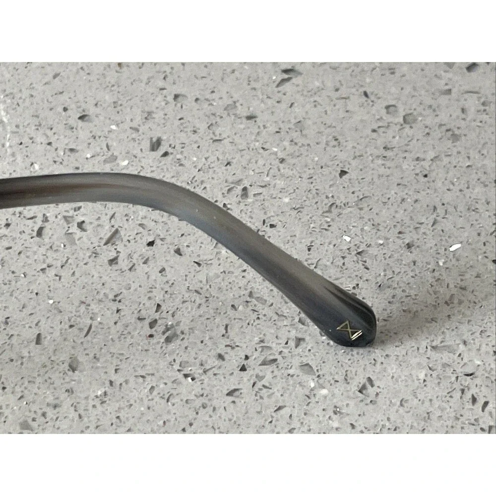 Eyebuydirect RFLKT Era 49-20-150 C1 Gray Stripe Acetate Eyeglasses FRAMES ONLY
